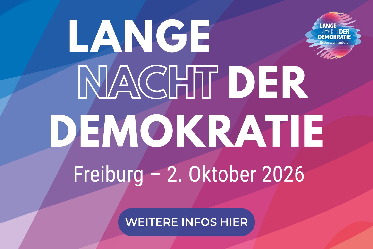 Lange Nacht der Demokratie 2026 in Freiburg